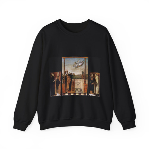BRACCESCO, Carlo - Triptych (Artwork) Crewneck Sweatshirt