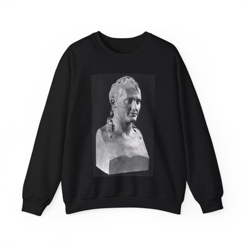 HOUDON, Jean-Antoine - Bust of Napoleon (Artwork) Crewneck Sweatshirt