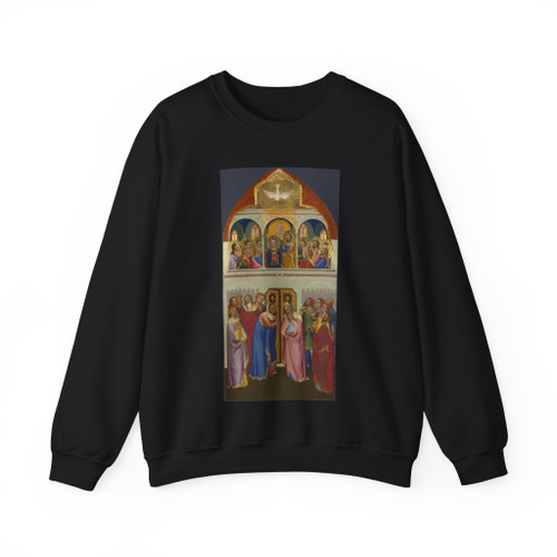 CIONE, Jacopo di - Pentecost (Artwork) Crewneck Sweatshirt