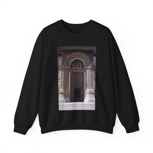 QUERCIA, Jacopo della -bologna- Main Portal (Artwork) Crewneck Sweatshirt