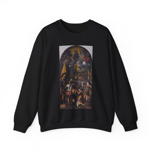 CINCINNATO, Romulo - The Martyrdom of St Maurice (Artwork) Crewneck Sweatshirt