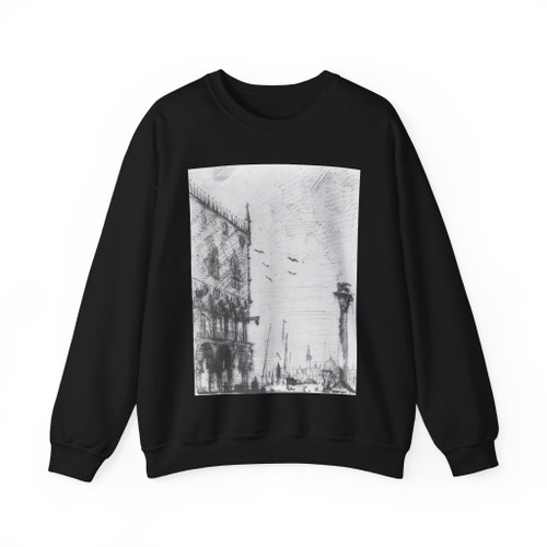 CANALETTO - The Piazzetta to the South (Artwork) Crewneck Sweatshirt
