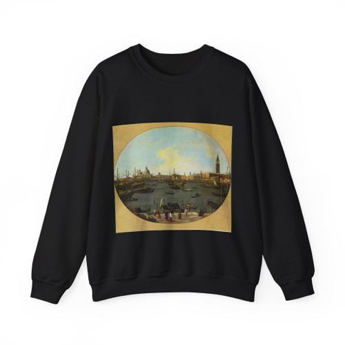 CANALETTO - Venice Viewed from the San Giorgio Maggiore (Artwork) Crewneck Sweatshirt