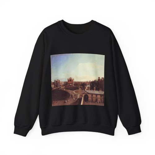 CANALETTO - Whitehall and the Privy Garden from Richmond House (Artwork) Crewneck Sweatshirt