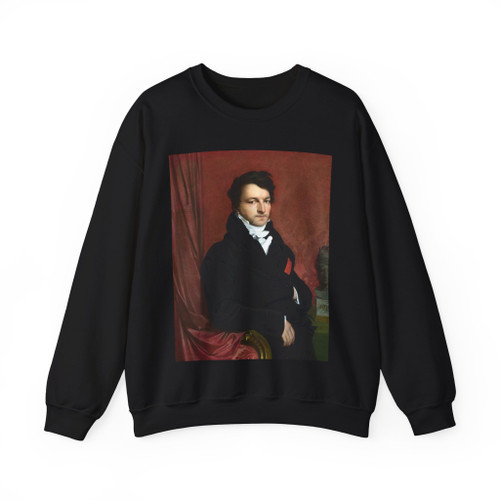 INGRES, Jean-Auguste-Dominique - Monsieur de Norvins (Artwork) Crewneck Sweatshirt