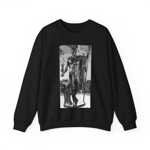 CANOVA, Antonio -from 1800- Napoleon as Mars the Peacemaker (Artwork) Crewneck Sweatshirt