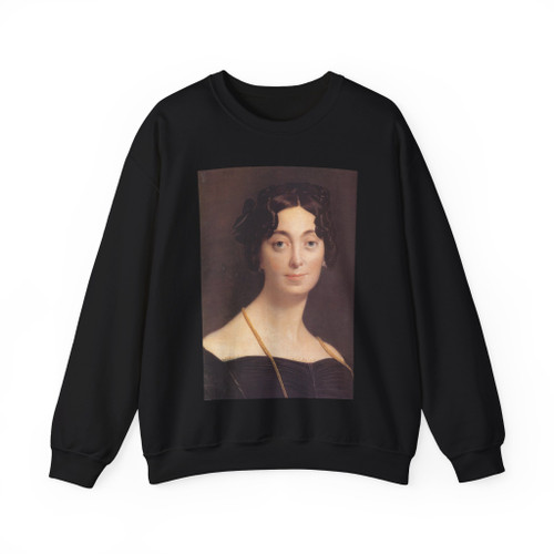 INGRES, Jean-Auguste-Dominique - Madame Leblanc (Artwork) Crewneck Sweatshirt