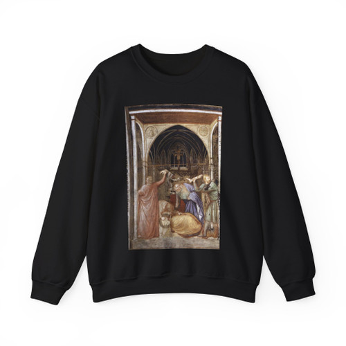 CAPANNA, Puccio - Martyrdom of St Stanislas (Artwork) Crewneck Sweatshirt