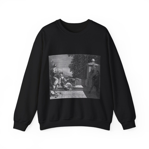 COCHIN, Charles-Nicolas I - Pour garder l'honneur d'une belle (Artwork) Crewneck Sweatshirt