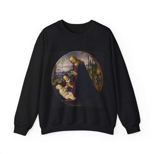JACOPO del Sellaio - Virgin and Child (Artwork) Crewneck Sweatshirt
