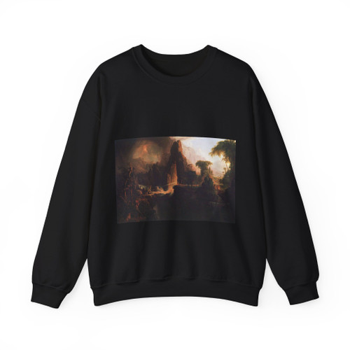 COLE, George - Expulsion from the Garden of Eden (Artwork) Crewneck Sweatshirt