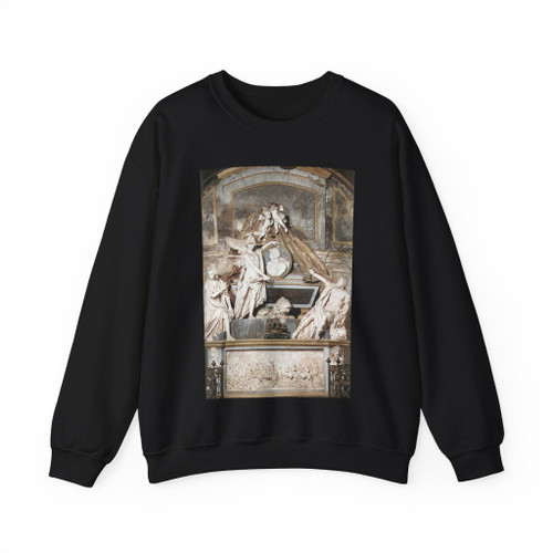 COLLINO, Filippo - Tomb of Carlo Emanuele III (Artwork) Crewneck Sweatshirt