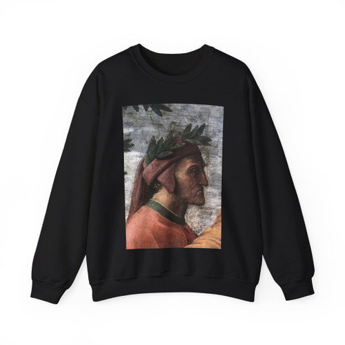 RAFFAELLO Sanzio - The Parnassus (detail)7 (Artwork) Crewneck Sweatshirt