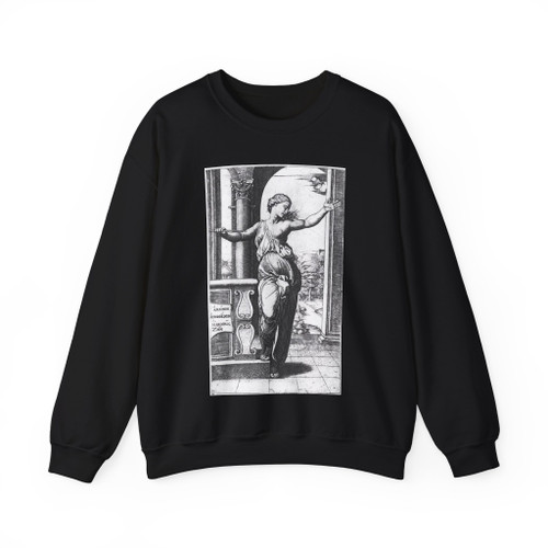 RAIMONDI, Marcantonio - Lucretia (Artwork) Crewneck Sweatshirt