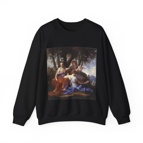 LE SUEUR, Eustache - Clio, Euterpe and Thalia (Artwork) Crewneck Sweatshirt