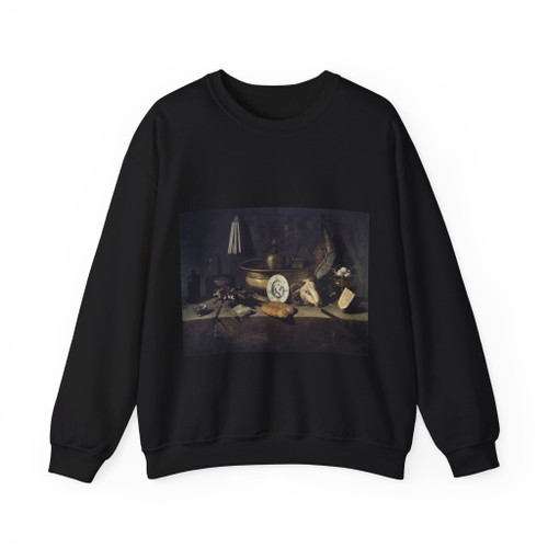 RECCO, Giuseppe - Still-Life with a Head of a Ram (Artwork) Crewneck Sweatshirt