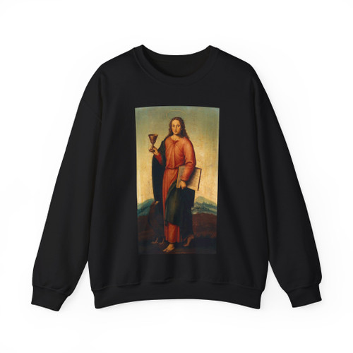 JUANES, Juan de - St John the Evangelist (Artwork) Crewneck Sweatshirt