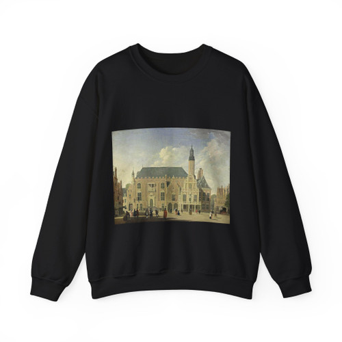 COMPE, Jan ten - View of the Town Hall (Artwork) Crewneck Sweatshirt