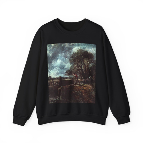 CONSTABLE, John - dedham (Artwork) Crewneck Sweatshirt