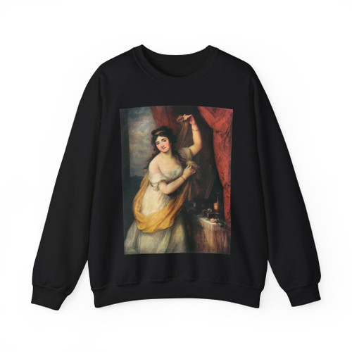 KAUFFMANN, Angelica - Portrait of a Woman (Artwork) Crewneck Sweatshirt