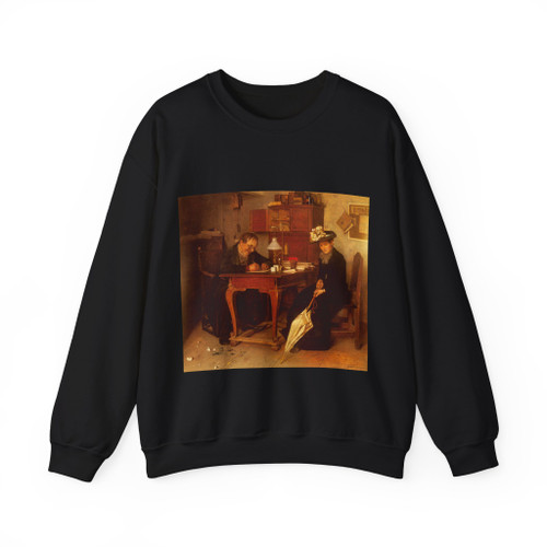 KAUFMANN, Isidor - A Business Transaction (Artwork) Crewneck Sweatshirt