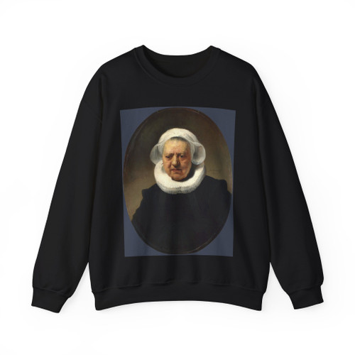REMBRANDT Harmenszoon van RIJN - Portrait of Aechje Claesdr (Artwork) Crewneck Sweatshirt