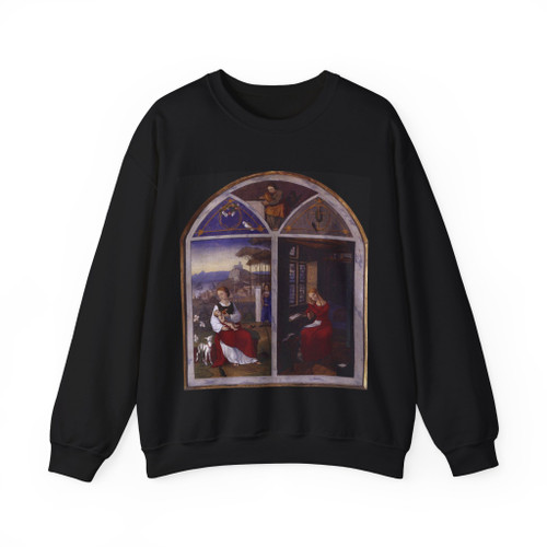 PFORR, Franz - Shulamit and Maria (Artwork) Crewneck Sweatshirt
