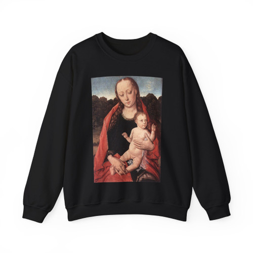 BOUTS, Dieric the Elder - The Virgin and Child 2 (Artwork) Crewneck Sweatshirt