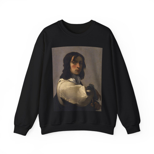 LE SUEUR, Eustache - Portrait of a Young Man (Artwork) Crewneck Sweatshirt