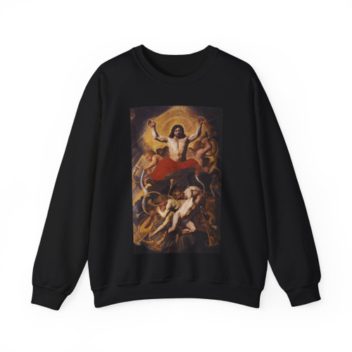 CAMPEN, Jacob van - The Last Judgment (Artwork) Crewneck Sweatshirt