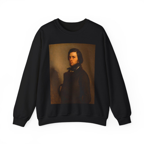 MILLET, Jean-Francois - Portrait of a Man (Artwork) Crewneck Sweatshirt