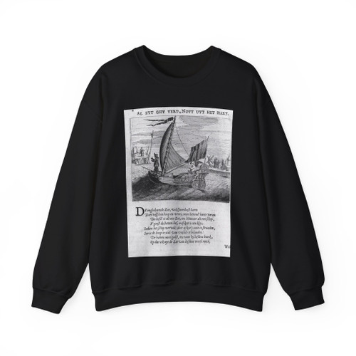 KRUL, Jan Harmensz - Illustration from the Minne-beelden (Artwork) Crewneck Sweatshirt