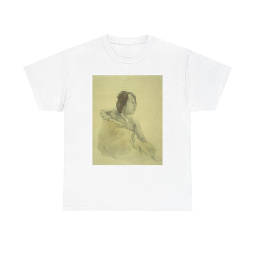 Karl Bodmer - Ho-Ta-Ma, a Ponca man (Native Americans in Art) T-Shirt