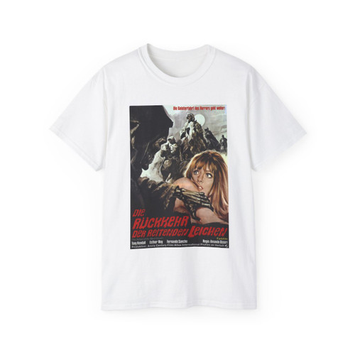 RETURN OF THE EVIL DEAD (RETURN OF THE BLIND DEAD) (GERMAN) 1973 Movie Poster - T-Shirt