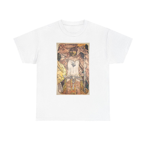 J. Kozak - Native American Indian with Eagle (Native Americans in Art) T-Shirt