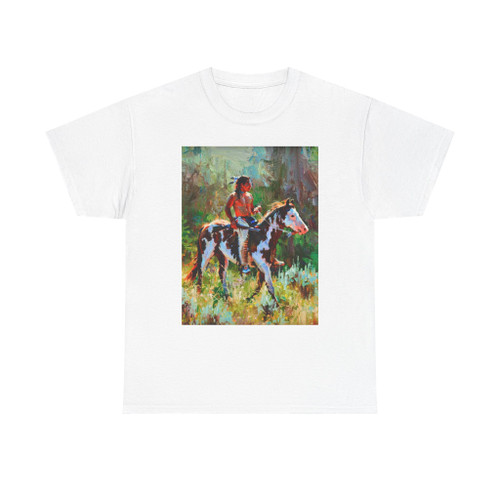 Jason Rich The Hunter (Native Americans in Art) T-Shirt