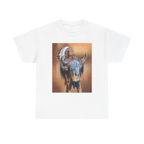 Jerry Crandall - Sacred Skull (Native Americans in Art) T-Shirt