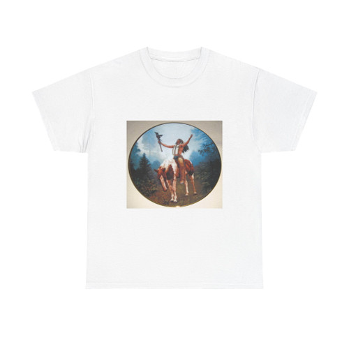 Chuck Ren - Mystic Warriors Series - Deliverance Young Native Horse (Native Americans in Art) T-Shirt