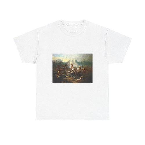 Charles Wimar - Massacre at Wyoming Valley (Native Americans in Art) T-Shirt