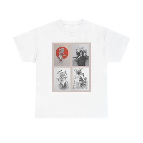 Pueblo Dancers' Portfolio1 (Native Americans in Art) T-Shirt