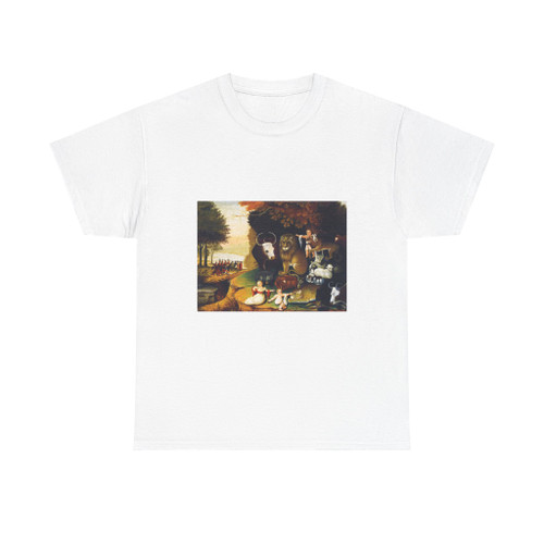 Edward Hicks - Peaceable Kingdom, circa 1833 (Native Americans in Art) T-Shirt
