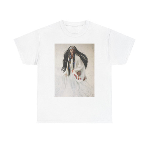 Penni A. Cross, The Winter Shawl (Native Americans in Art) T-Shirt