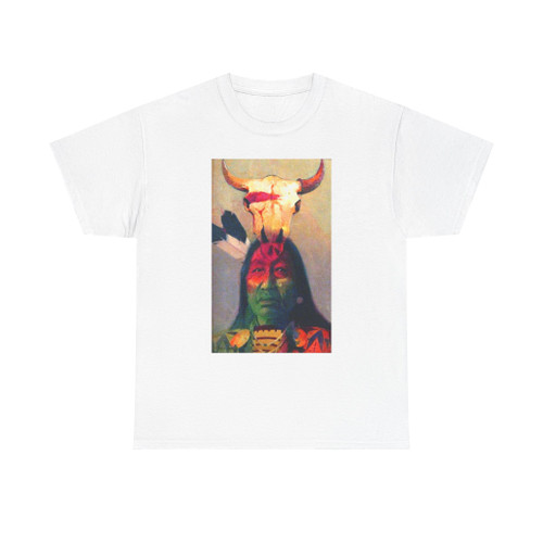 Gilleon Tom-Horns of Delim (Native Americans in Art) T-Shirt