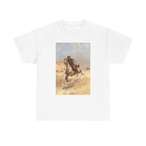 Herman W. Hansen The Pursuit (Native Americans in Art) T-Shirt