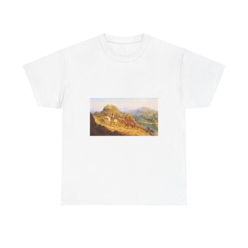Henry Raschen - The Trail into The Mountains (Native Americans in Art) T-Shirt