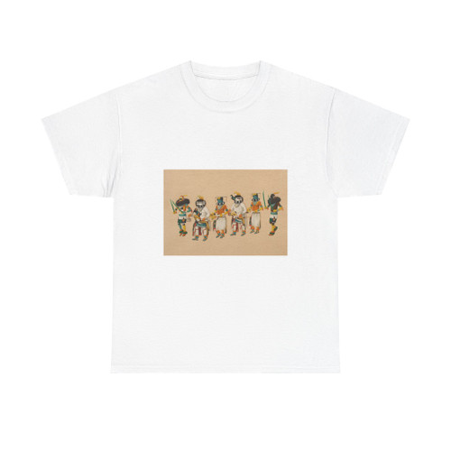 Fred Kabotie - Zuni Council of the Gods (Native Americans in Art) T-Shirt