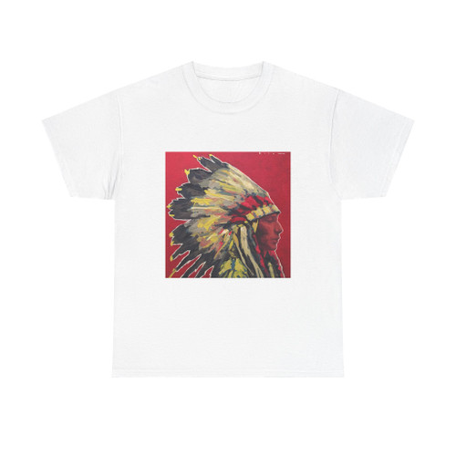 Andrew Bolam War Bonnet (Native Americans in Art) T-Shirt