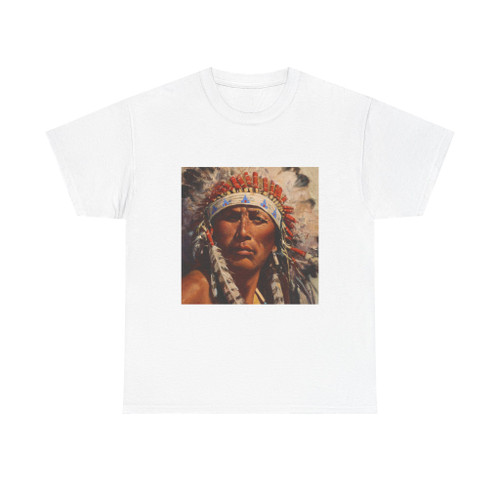 Mann-american spirit thumb (Native Americans in Art) T-Shirt