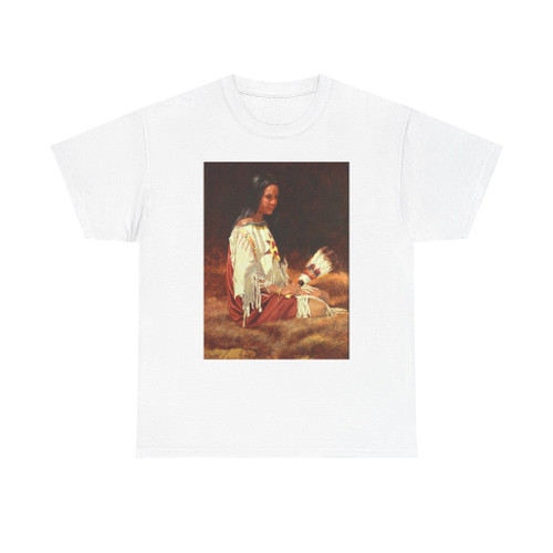 Mike Desatnick, Evening Ritual (Native Americans in Art) T-Shirt