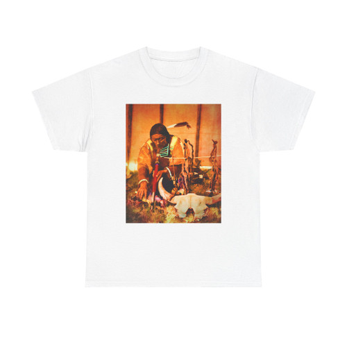 Rick Wicker - Peace Pipe (Native Americans in Art) T-Shirt